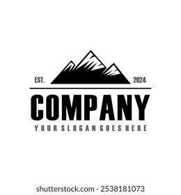 logotipo de montanha , vetor de logotipo de aventura