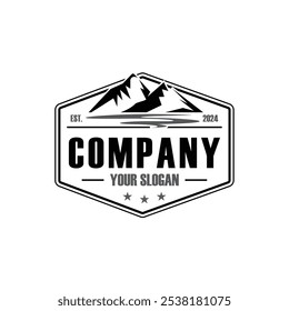 mountain logo , adventure logo vector