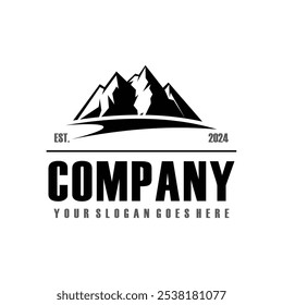logotipo de montanha , vetor de logotipo de aventura