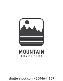 Mountain logo, adventurous logo in retro style.
Perfect for symbols of adventure, clubs, sports, groups and more.