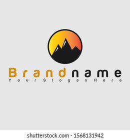 Mountain Logo with an attractive and elegant design
