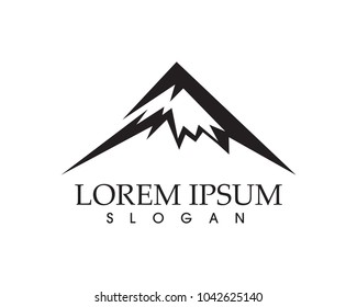 Mountain logo black 