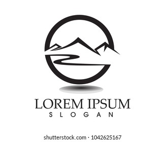 Mountain logo black 