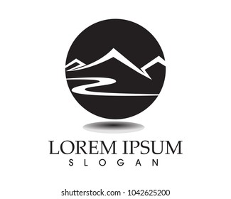 Mountain logo black 