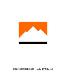 Mountain logo branding identity corporate