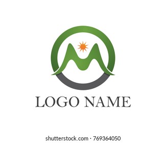 Mountain Logo Business m