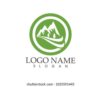 Mountain Logo Business Template Vector
