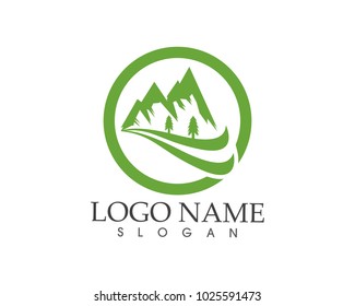 Mountain Logo Business Template Vector
