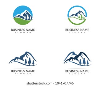 Mountain Logo Business Template Vector
