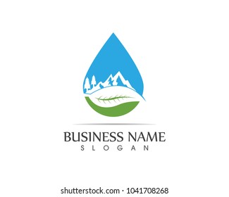 Mountain Logo Business Template Vector