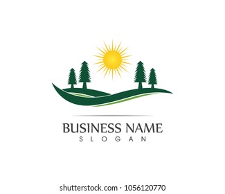 Mountain Logo Business Template Vector