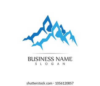 Mountain Logo Business Template Vector
