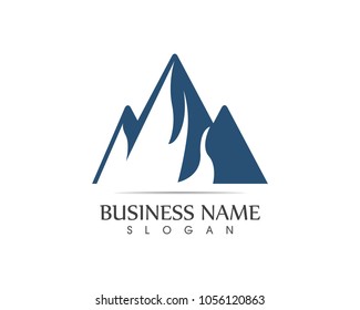Mountain Logo Business Template Vector