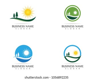 Mountain Logo Business Template Vector
