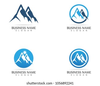 Mountain Logo Business Template Vector

