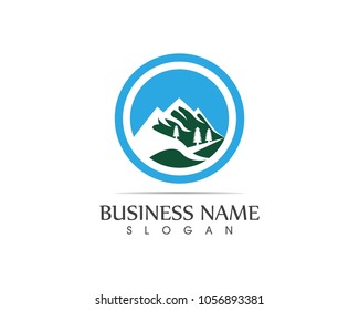 Mountain Logo Business Template Vector

