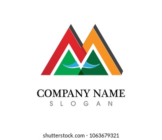 Mountain Logo Business Template Vector
