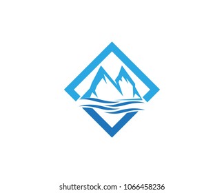 Mountain Logo Business Template Vector
