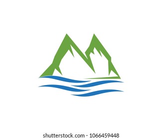 Mountain Logo Business Template Vector
