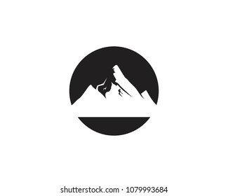 Mountain Logo Business Template Vector