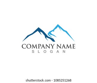 Mountain Logo Business Template Vector
