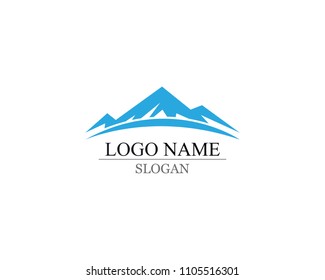 Mountain Logo Business Template Vector