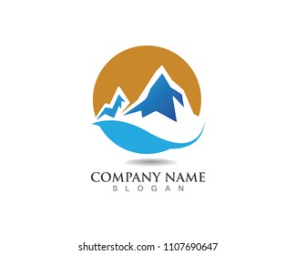 Mountain Logo Business Template Vector

