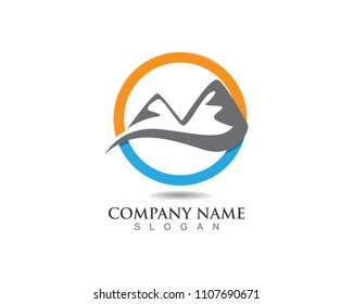 Mountain Logo Business Template Vector
