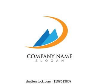 Mountain Logo Business Template Vector
