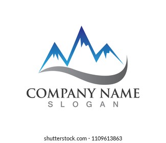 Mountain Logo Business Template Vector

