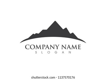 Mountain  Logo Business Template Vector