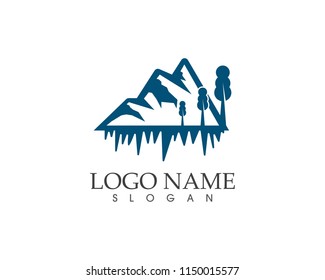Mountain Logo Business Template Vector