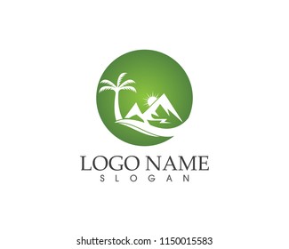Mountain Logo Business Template Vector