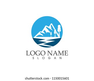 Mountain Logo Business Template Vector
