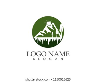Mountain Logo Business Template Vector
