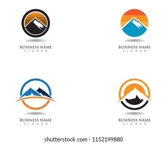 Mountain Logo Business Template Vector

