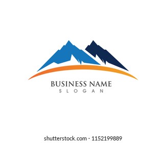 Mountain Logo Business Template Vector