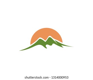 Mountain Logo Business Template Vector