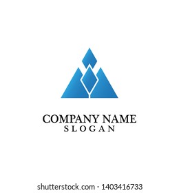 Mountain Logo Business Template Vector