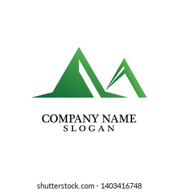 Mountain Logo Business Template Vector