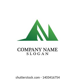 Mountain Logo Business Template Vector