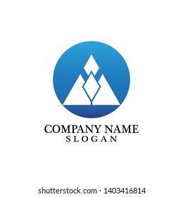 Mountain Logo Business Template Vector