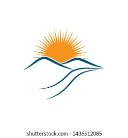 Mountain Logo Business Template Vector