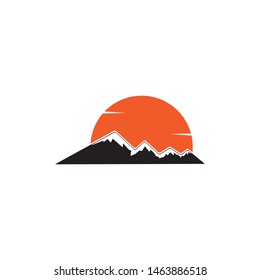 Mountain Logo Business Template Vector