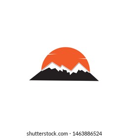 Mountain Logo Business Template Vector