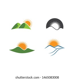 Mountain Logo Business Template Vector