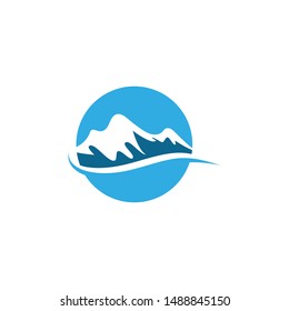 Mountain Logo Business Template Vector