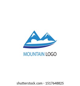 MOUNTAIN LOGO BUSINESS TEMPLATE VECTOR