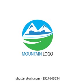 MOUNTAIN LOGO BUSINESS TEMPLATE VECTOR