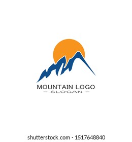 MOUNTAIN LOGO BUSINESS TEMPLATE VECTOR